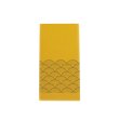 画像1: 印傳のような紙のお祝い袋【青海波】にぶ黄 (1)