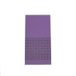 画像1: 印傳のような紙のお祝い袋【七宝】藤紫 (1)